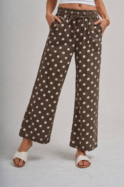 Polka Dot Drawstring