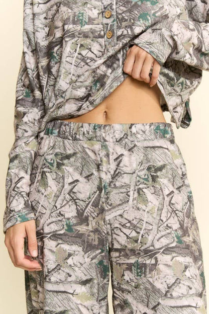 Camo Lounge Set