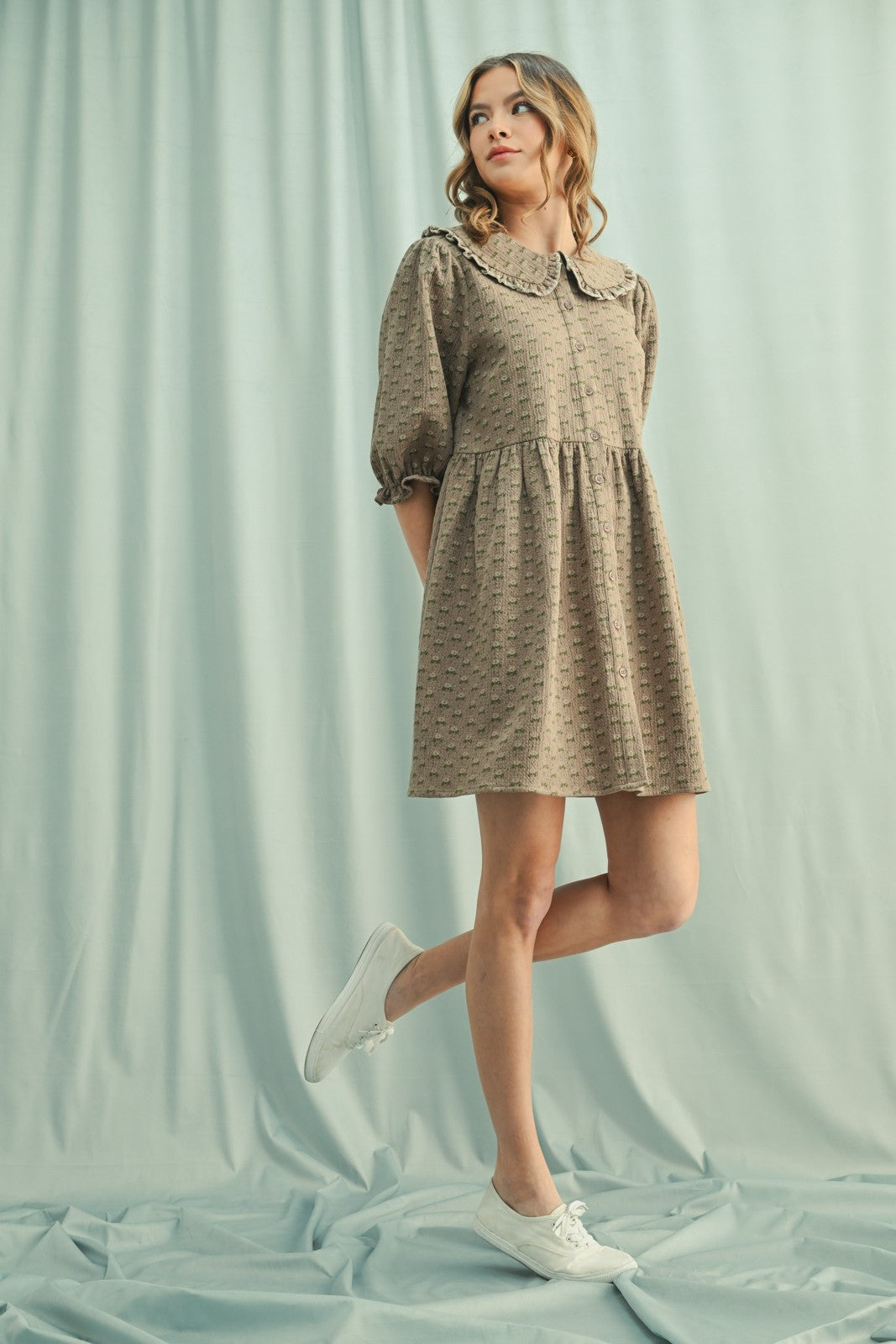 Floral Peter Pan Dress