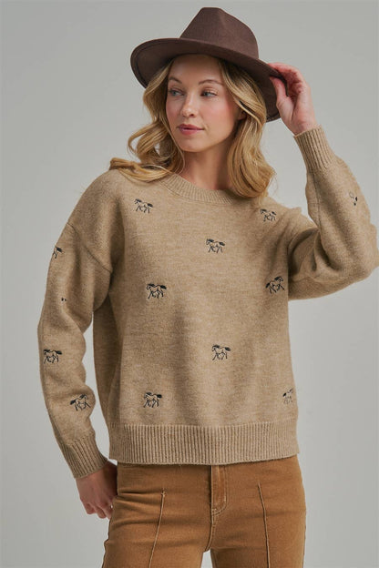 Horse Embroidered T