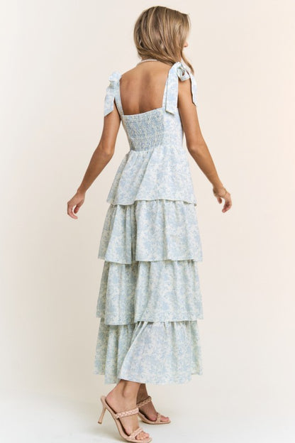 Floral Tiered Maxi