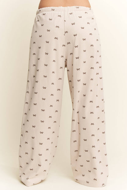 Corduroy Bow Pants