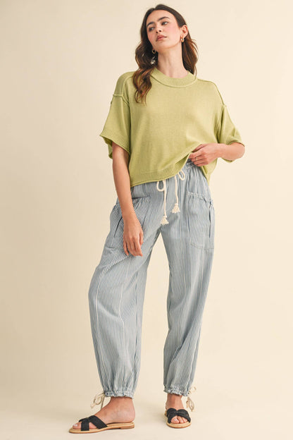 Knit Mockneck Sweater