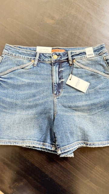 Judy Blue CURVY SHORTS High Waist Shield Back Pocket